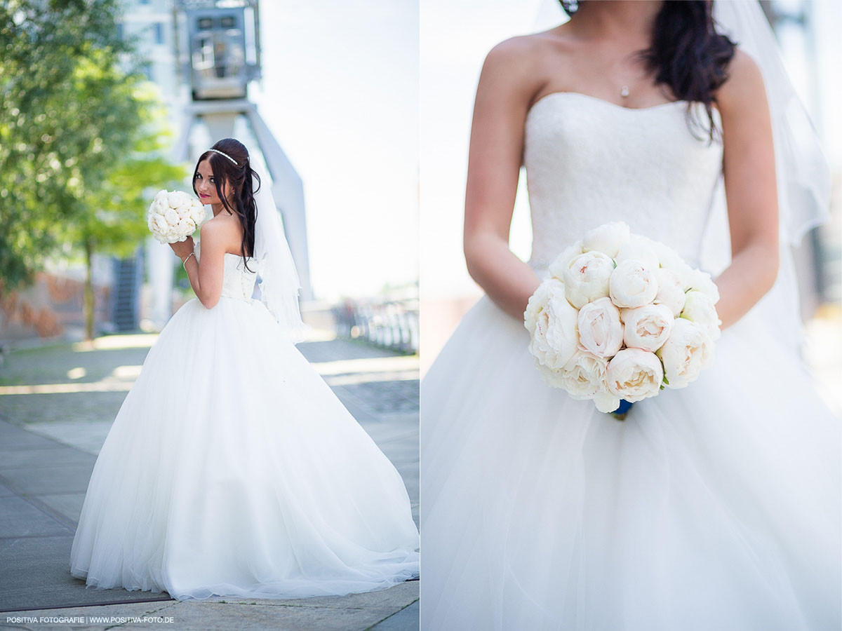 Hochzeit Fotoshooting
 Hochzeit von Julia und Viktor kirchliche Trauung und