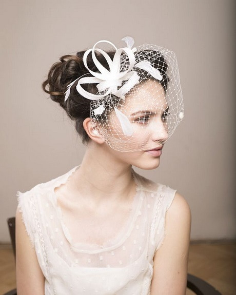 Hochzeit Frisuren Schleier
 Braut kurze haare schleier