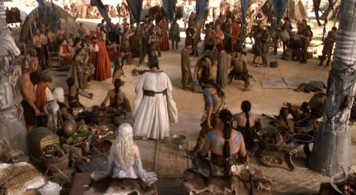 Hochzeit Game Of Thrones
 Bild 101 Daenerys Khal Drogo Hochzeit