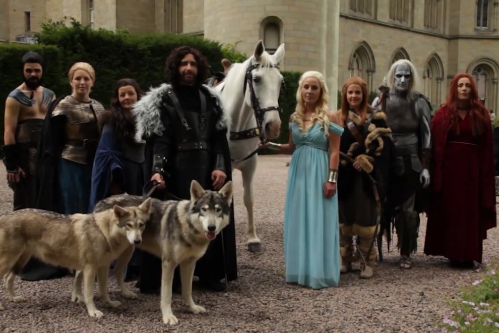Hochzeit Game Of Thrones
 Heiraten wie in Game of Thrones