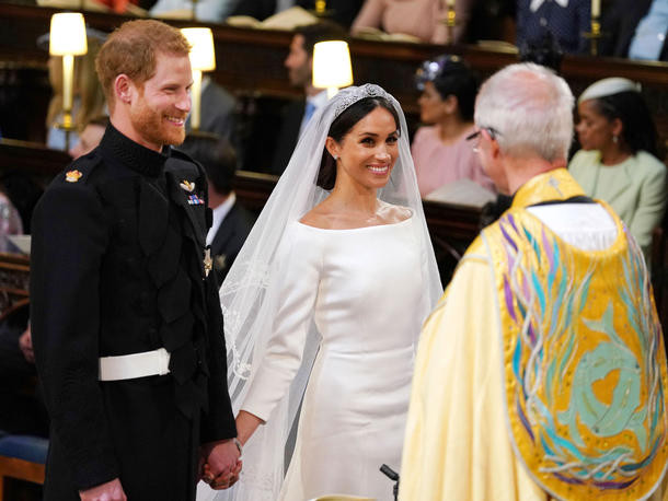 Hochzeit Harry Meghan Brautkleid
 Prinz Harry & Meghan Markle So schön war ihre Hochzeit in