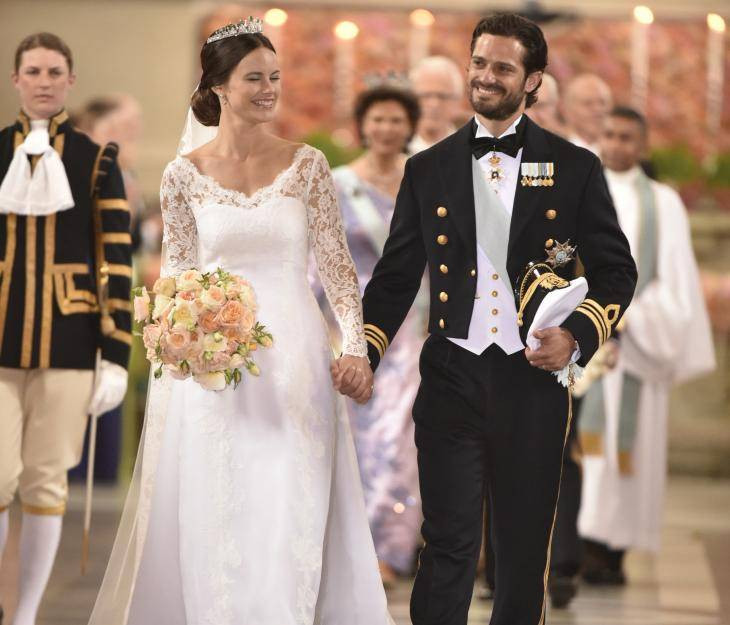 Hochzeit In Schweden Carl Philip
 Sofia Hellqvist und Prinz Carl