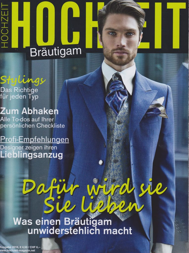 Hochzeit Magazin
 DARKOH featured in Hochzeit Magazin DARKOH