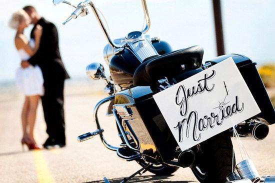 Hochzeit Motorrad
 1 Motorrad Hochzeitsfotografie motorrad hochzeit