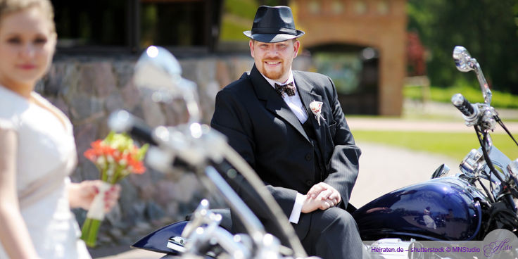 Hochzeit Motorrad
 Thema Motorrad bei Ihrer Hochzeit