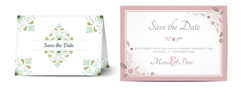 Hochzeit Sprüche Karte
 Hochzeitssprüche für Save the Date Karten