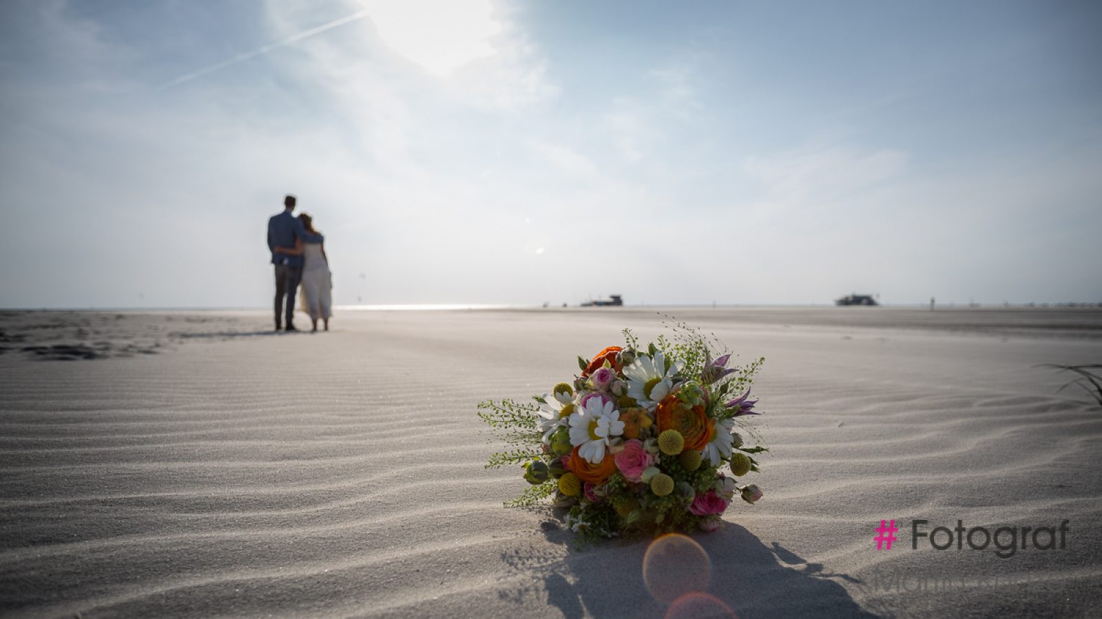 Hochzeit Strand
 Hochzeitsfotos am Strand von St Peter