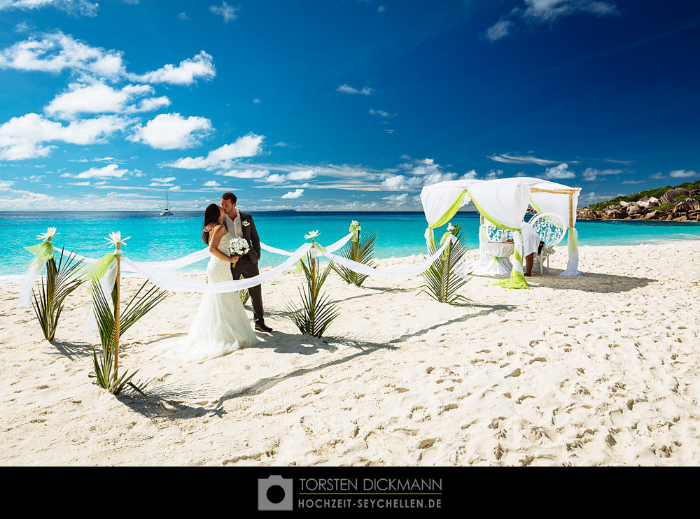 Hochzeit Strand
 Hochzeit auf La Digue