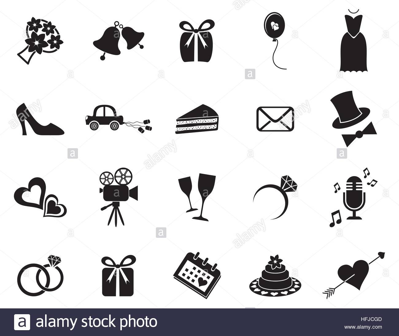 Hochzeit Symbole Vorlagen
 Icons Hochzeit