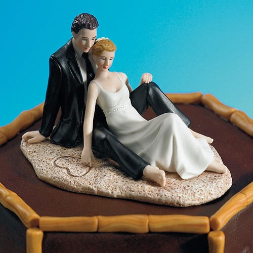 Hochzeit Tortenfigur
 Tortenfigur "Hochzeit am Strand" weddix