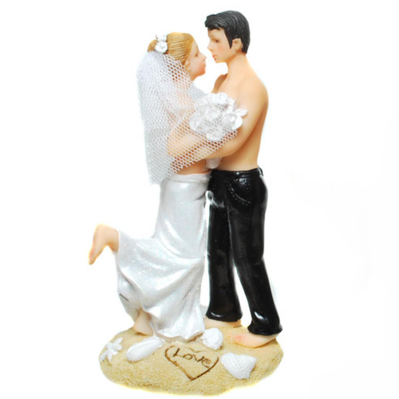 Hochzeit Tortenfigur
 y Hochzeit Figur Flitterwochen Brautpaar Geschenk