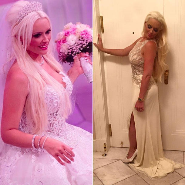 Hochzeit Von Katzenberger
 Daniela Katzenberger und ihre 2 Brautkleider