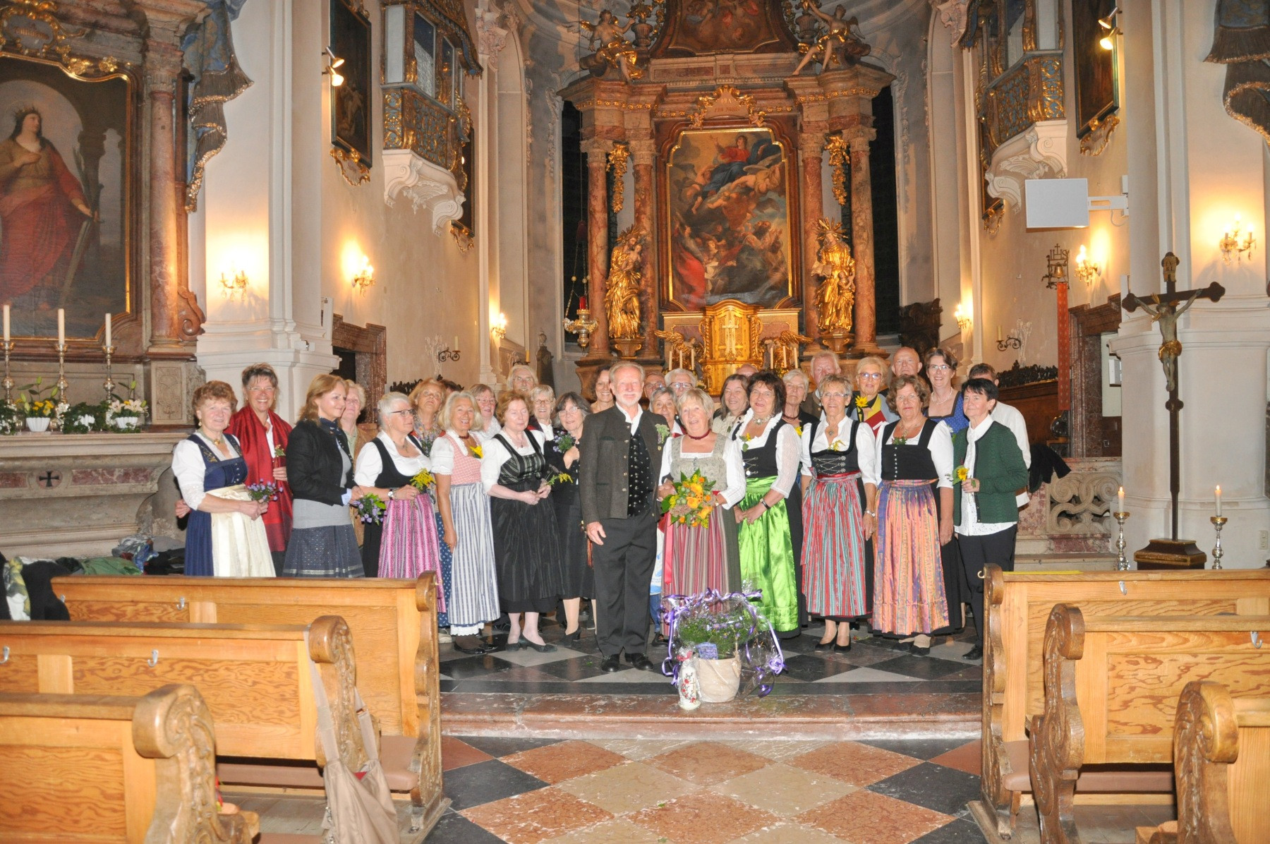 Hochzeitsbräuche Goldene Hochzeit
 Goldene Hochzeit bei der Liedertafel Prien – Samerberger