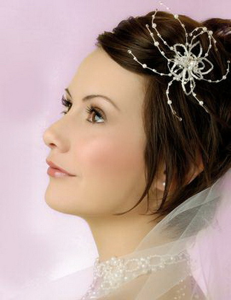 Hochzeitsfrisuren Kurze Haare Mit Perlen
 Hochzeitsfrisuren mit kurzen haaren