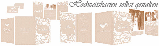 Hochzeitskarten Gestalten
 DRUCKEREIEN LEIPZIG Prospekt Flyer Druck Digitaldruck
