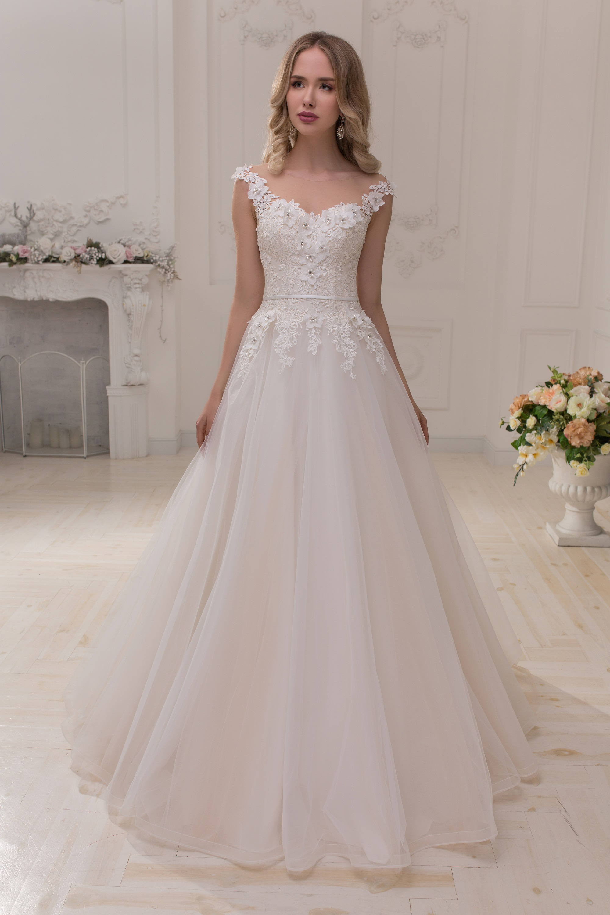 Hochzeitskleid A Linie Prinzessin
 Wedding Dress Hochzeitskleid Brautkleid MEGAN