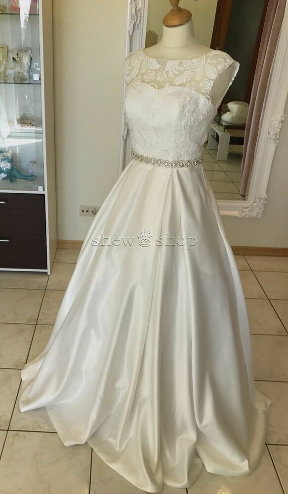 Hochzeitskleid A Linie Spitze
 Elegantes Brautkleid Traum Spitze Hochzeitskleid A Linie