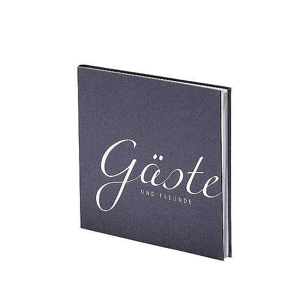 Hochzeitssprüche Gästebuch Modern
 Gästebuch "Bonn" grau viel Platz für Fotos und
