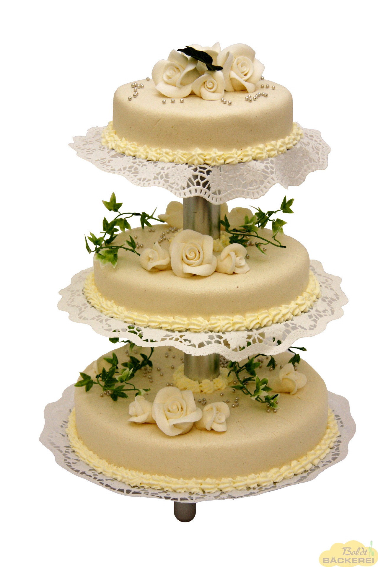 Hochzeitstorte Marzipan
 Hochzeitstorten