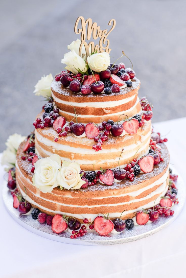 Hochzeitstorte Naked
 504 best Hochzeitstorte Wedding Cake images on Pinterest