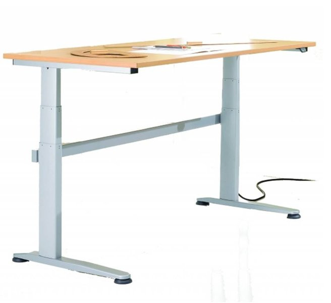 Höhenverstellbarer Schreibtisch Elektrisch
 Elektrisch höhenverstellbarer Schreibtisch Buche Art