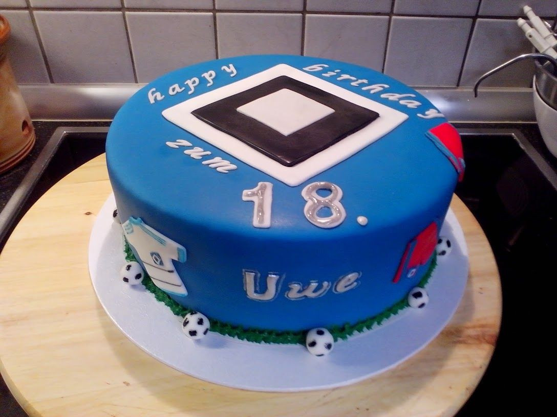 Hsv Geburtstagstorte
hsv fussballtorte heikes torten