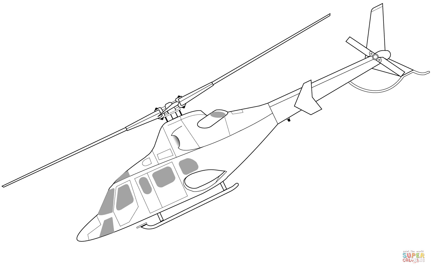 Hubschrauber Ausmalbilder
 Ausmalbild Bell 430 Hubschrauber
