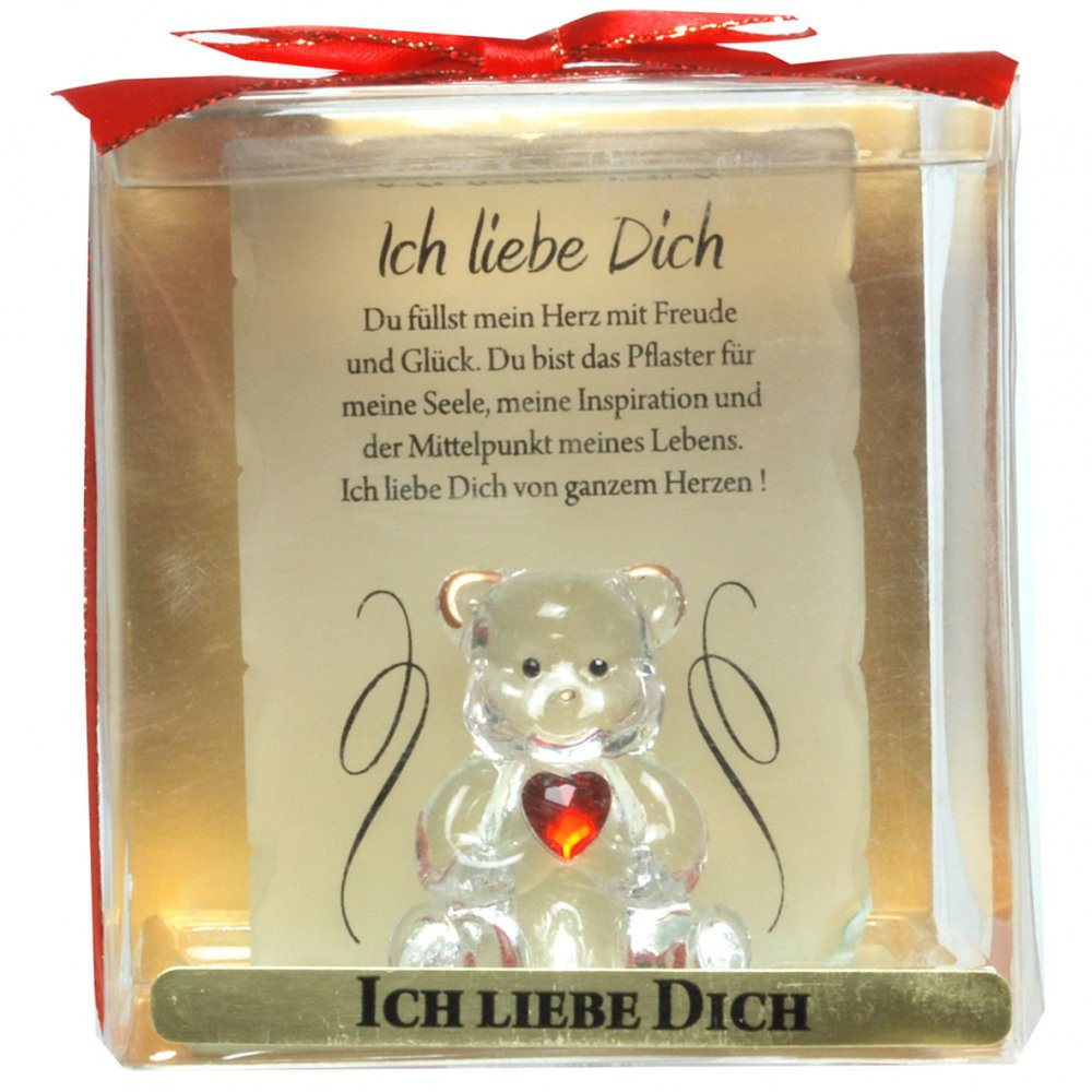 Ich Liebe Dich Geschenke
 Glücksbär Bär Ich liebe Dich Geburtstag