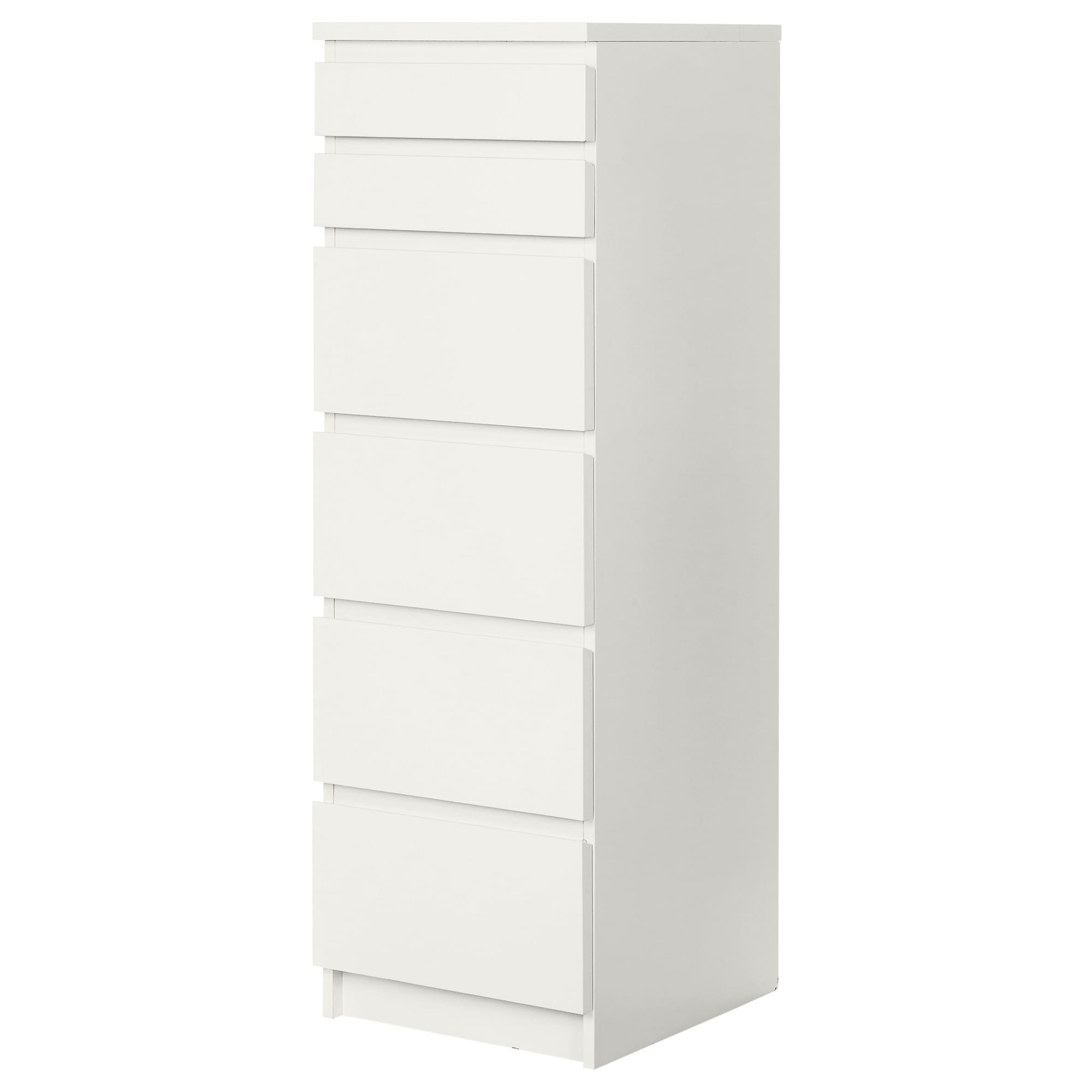 Ikea Kommode Malm
 MALM Chest of 6 drawers White mirror glass 40 x 123 cm IKEA