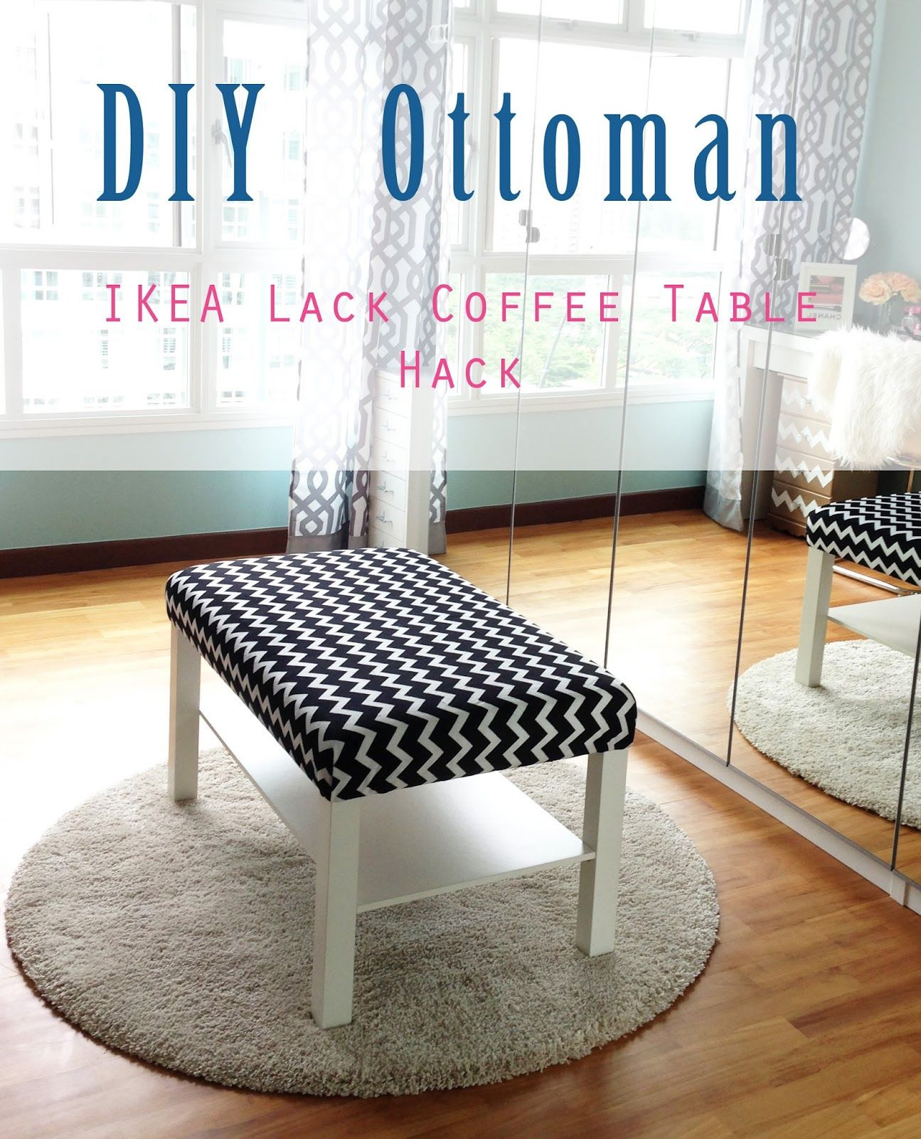 Ikea Lack Diy
 Home Style Organize DIY Ottoman IKEA Lack Coffee