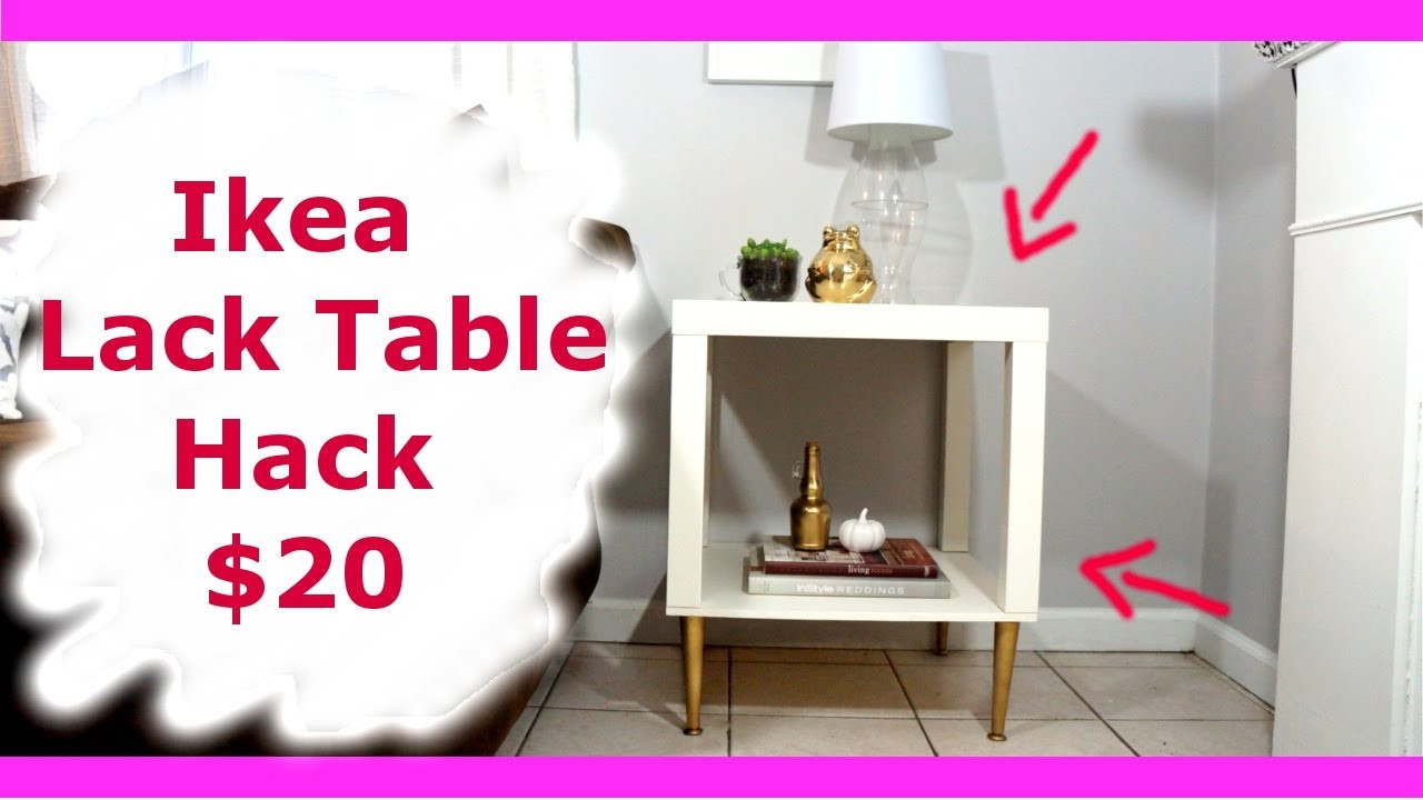 Ikea Lack Diy
 Ikea Lack Table Hack