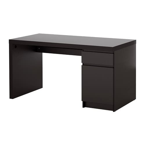 Ikea Schreibtische
 MALM Schreibtisch schwarzbraun IKEA