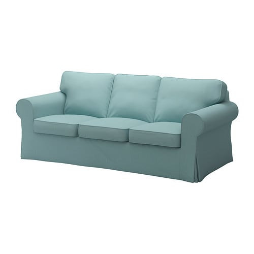 Ikea Sofa Bezug
 EKTORP Bezug 3er Sofa Isefall helltürkis IKEA