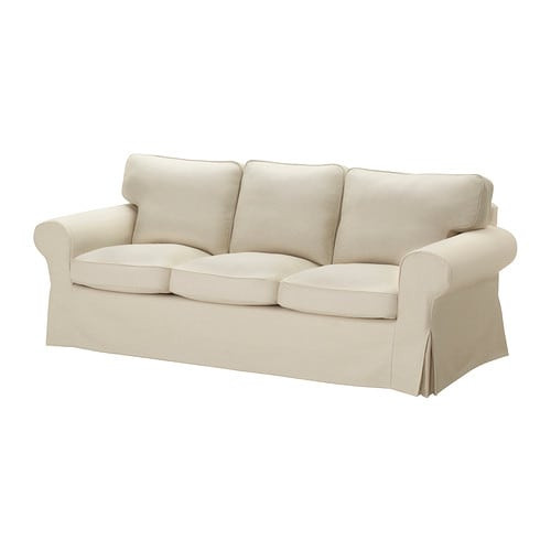 Ikea Sofa Bezug
 EKTORP Bezug 3er Sofa Isefall natur IKEA