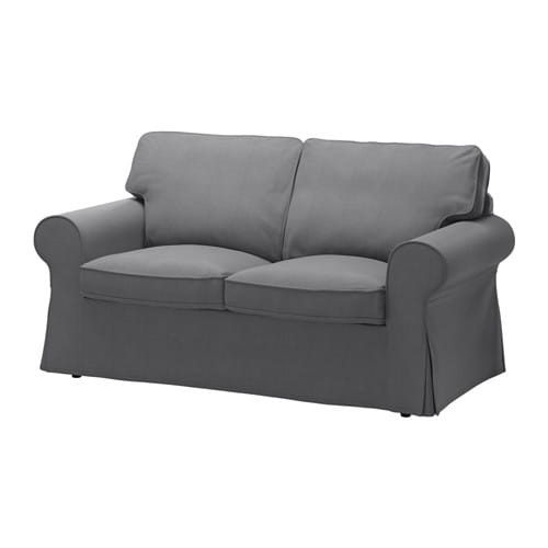 Ikea Sofa Bezug
 EKTORP Bezug 2er Sofa Nordvalla dunkelgrau IKEA