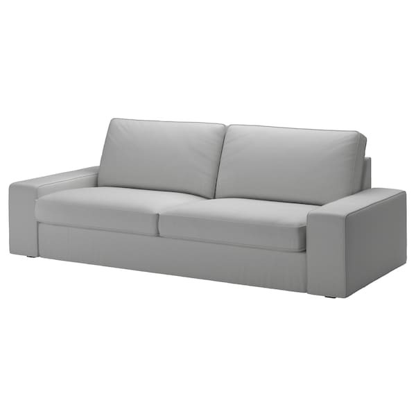 Ikea Sofa Bezug
 KIVIK Bezug 3er Sofa Orrsta hellgrau IKEA