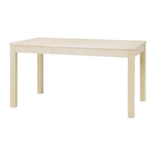 Ikea Tafel
 BJURSTA Uitschuifbare tafel berkenfineer IKEA
