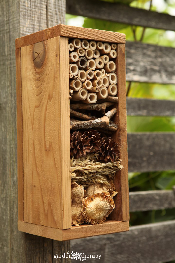 Insektenhotel Diy
 Build a Bug Hotel Garden Therapy