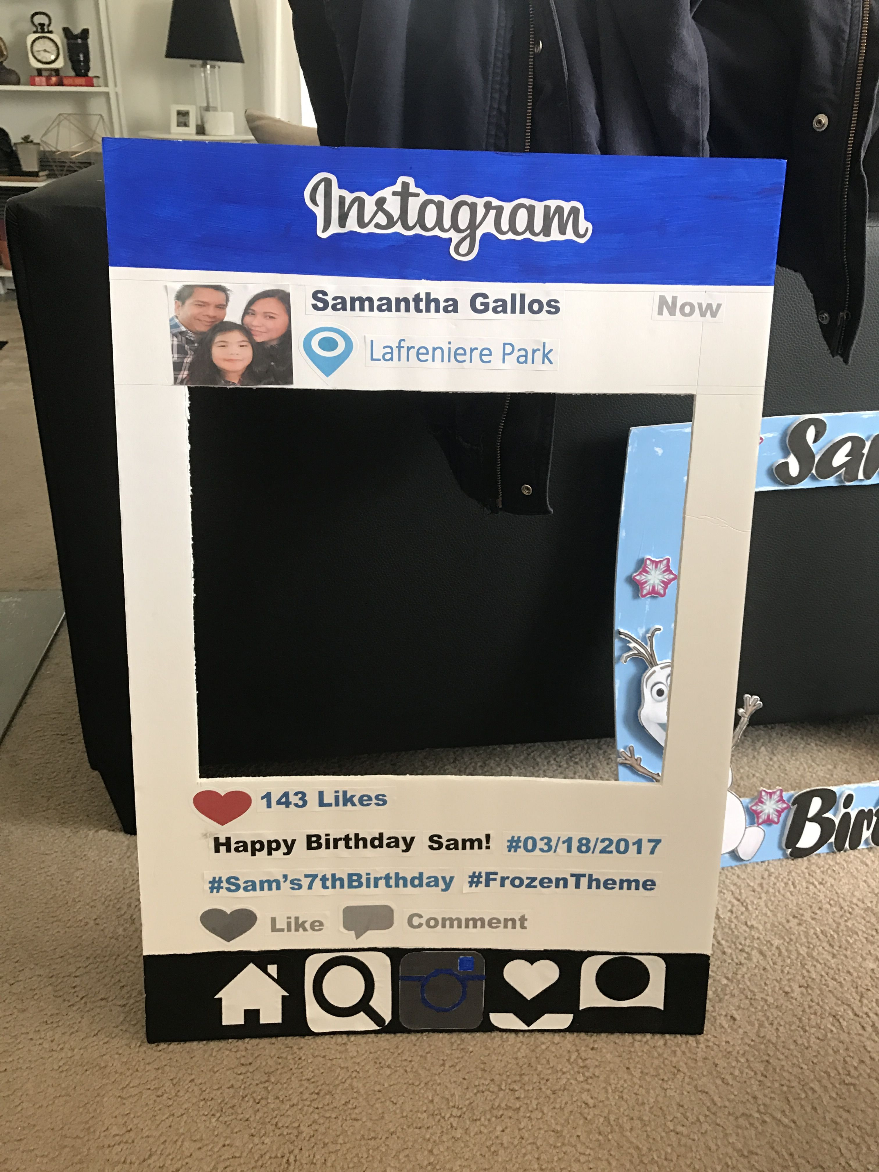Instagram Diy
 DIY Instagram booth Frame