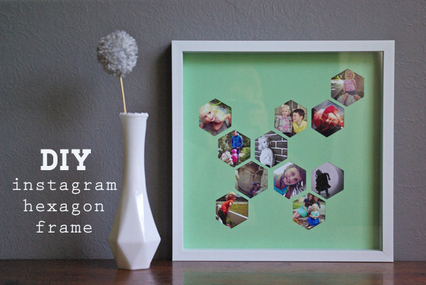 Instagram Diy
 DIY Instagram Hexagon Frame Oleander Palm