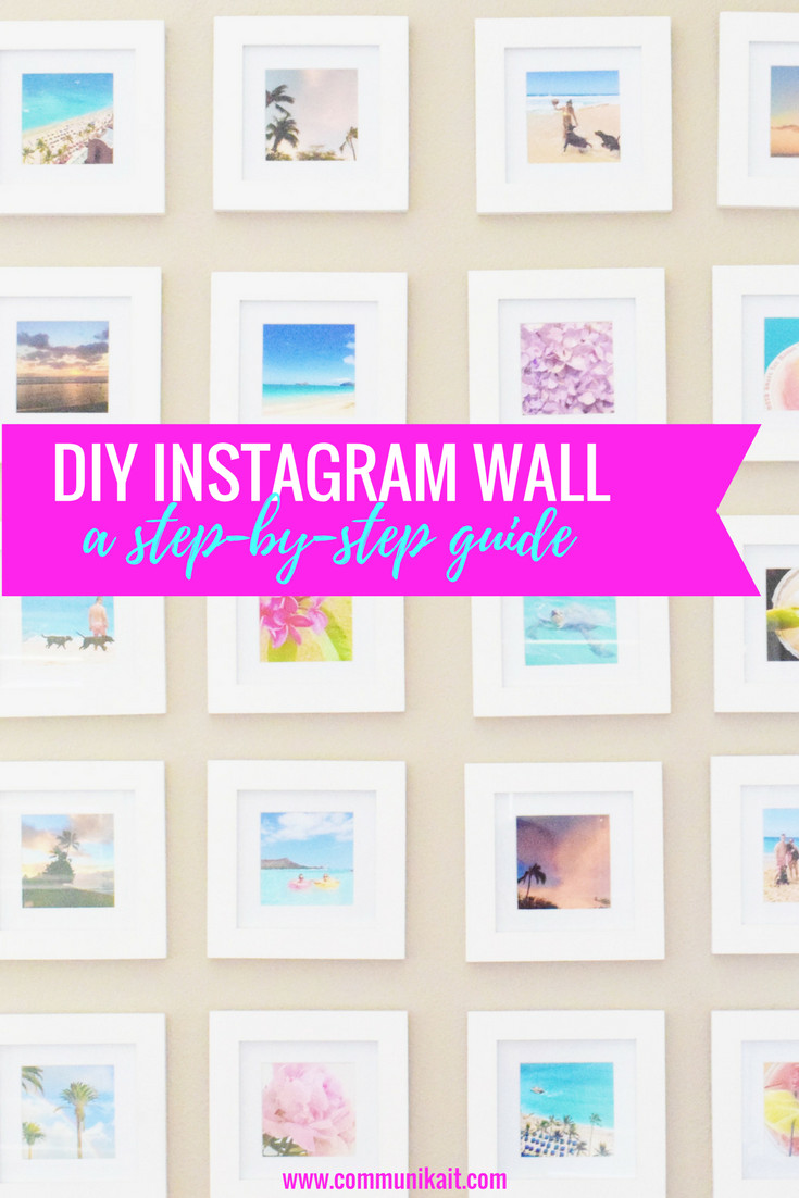 Instagram Diy
 How To Create Your Own DIY Instagram Wall munikait