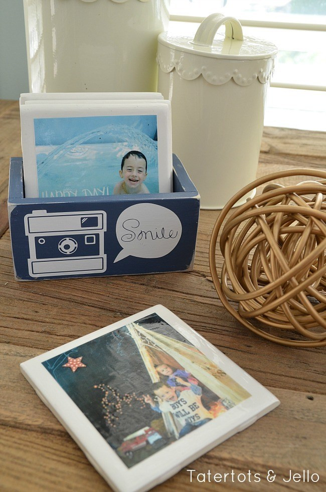 Instagram Diy
 Gift Idea DIY Instagram Coasters in Custom Box