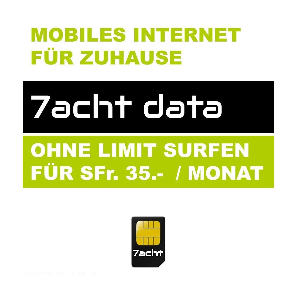 Internet Für Zuhause
 7acht Data Mobiles Internet für Zuhause Hierbeimir