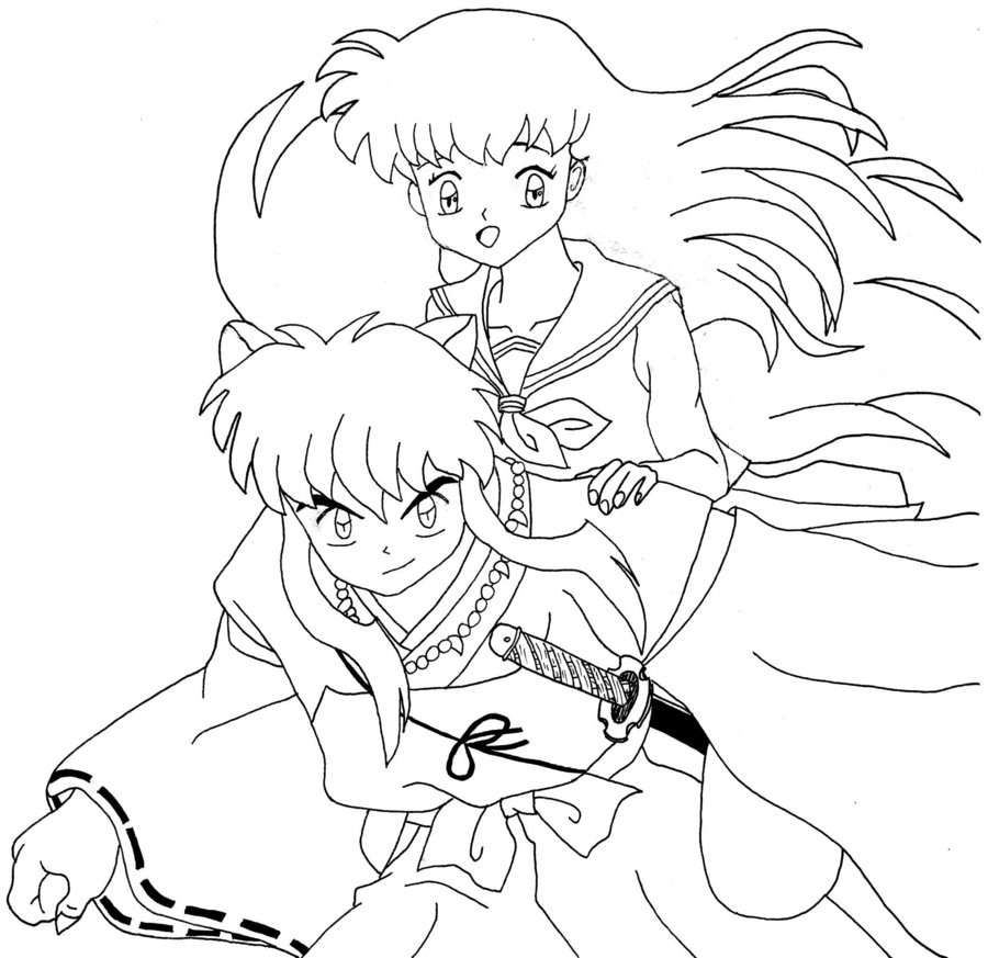 Inuyasha Ausmalbilder
 Inuyasha Coloring Pages Bestofcoloring