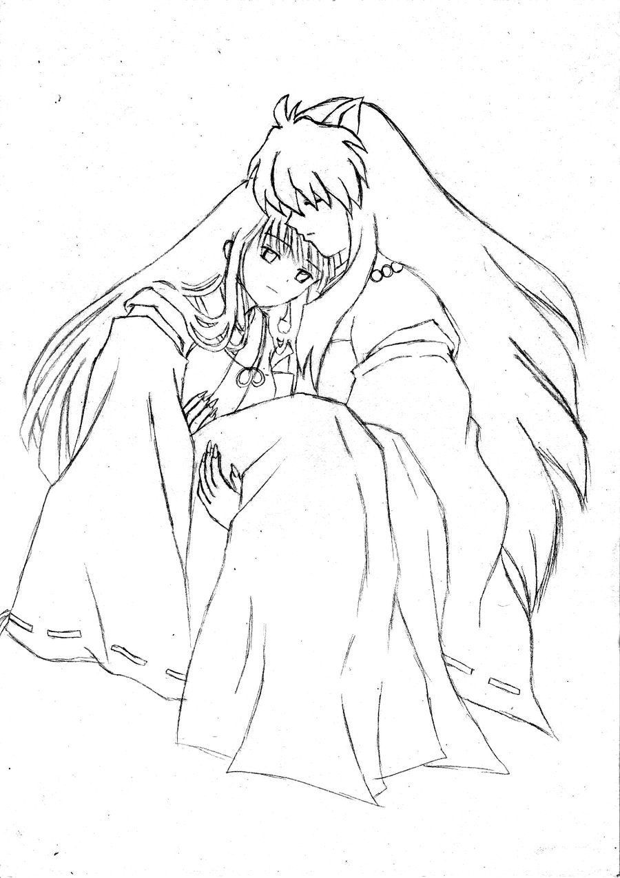 Inuyasha Ausmalbilder
 Pin von Hasi auf other