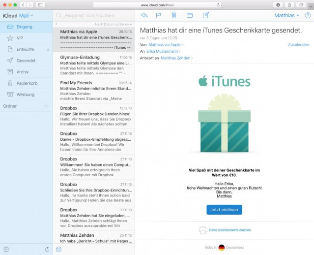 Itunes Geschenke App
 Workshop So verschenken Sie Musik Apps und iTunes