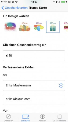 Itunes Geschenke App
 Workshop So verschenken Sie Musik Apps und iTunes