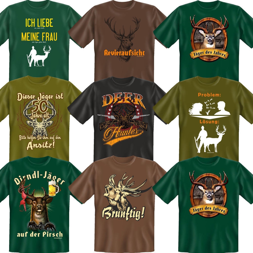 Jagd Geschenke
 lustiges Jägershirt Jäger T Shirt Funshirt Jagd Jagen