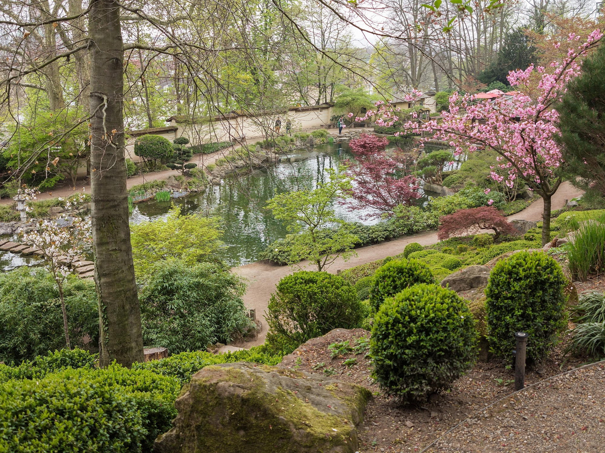 Japanischer Garten Kaiserslautern
 File Blick auf den oberen Teich Japanischer Garten