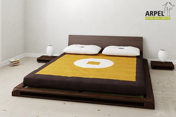 Japanisches Bett
 Komplettes japanisches Bett mit Tatami Matte und Futon